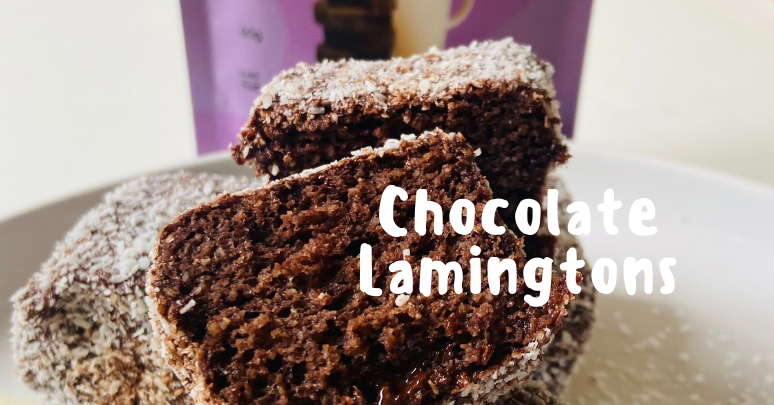 Chocolate Lamingtons – GetYaYumOn