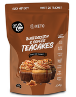Load image into Gallery viewer, BUTTERSCOTCH &amp; COFFEE TEACAKES 300gm (5 X Mug Mix VALUE PACK)
