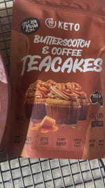 Load and play video in Gallery viewer, Butterscotch &amp; Coffee Teacakes 60g
