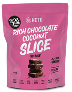 Load image into Gallery viewer, Rich Chocolate Coconut Slice 60g (5 x Single PACKS)
