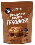 Load image into Gallery viewer, Butterscotch &amp; Coffee Teacakes  60g (5 X Single PACKS)
