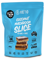 Load image into Gallery viewer, Coconut Macaroon Slice 60g - NO BAKE OR BAKE (5 x Single PACKS)
