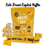 Load image into Gallery viewer, ENGLISH MUFFIN 250gm (5 X Mug Mix VALUE PACK (with scoop!)
