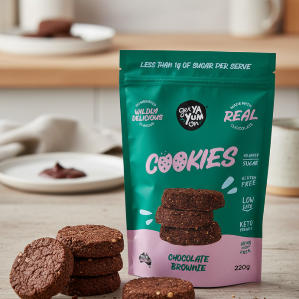 BIGGER Cookies Chocolate Brownie (NEW Sharepack Size!) 220g