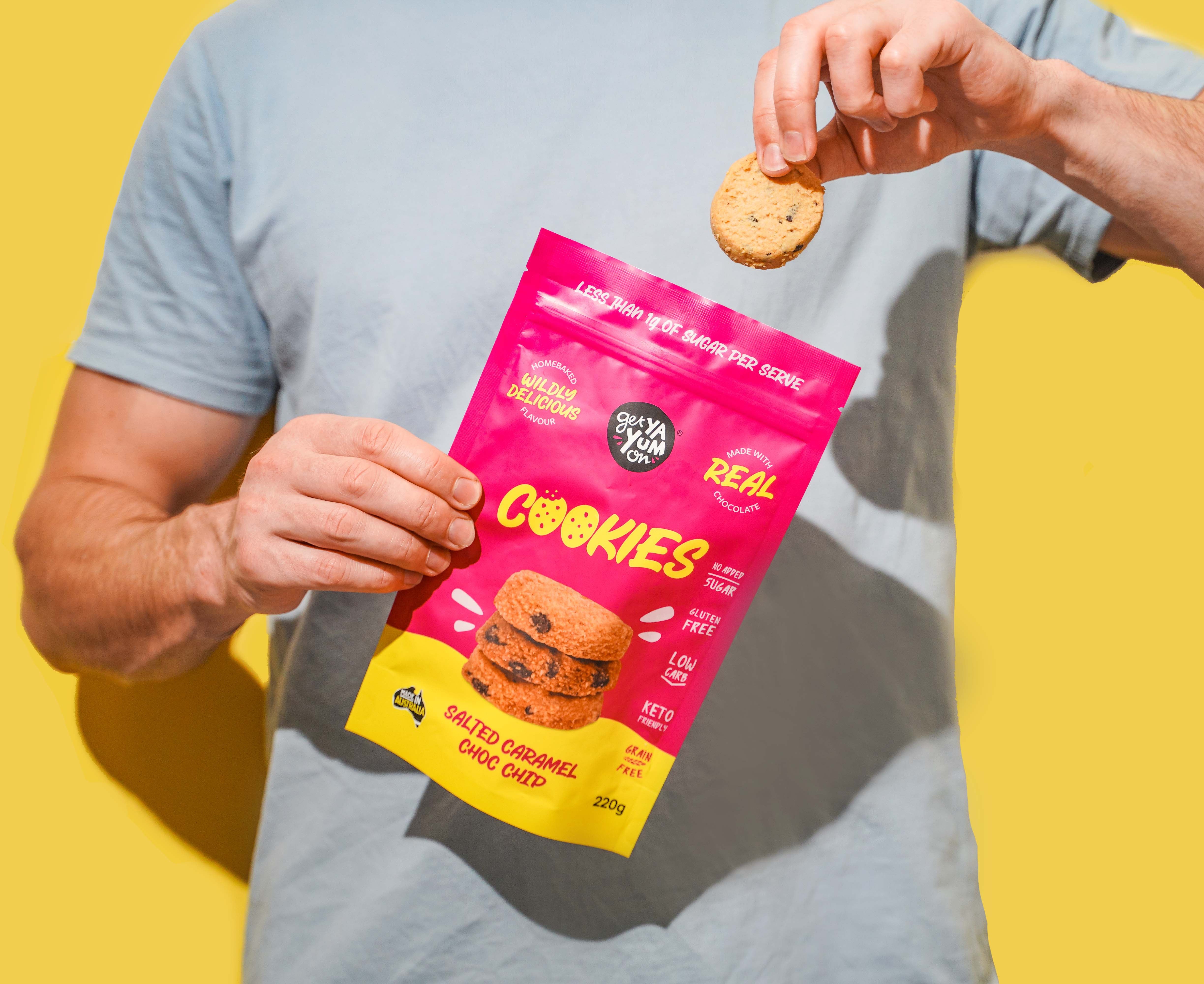 Lil' Cookies Salted Caramel Choc Chip SHAREPACK 150g