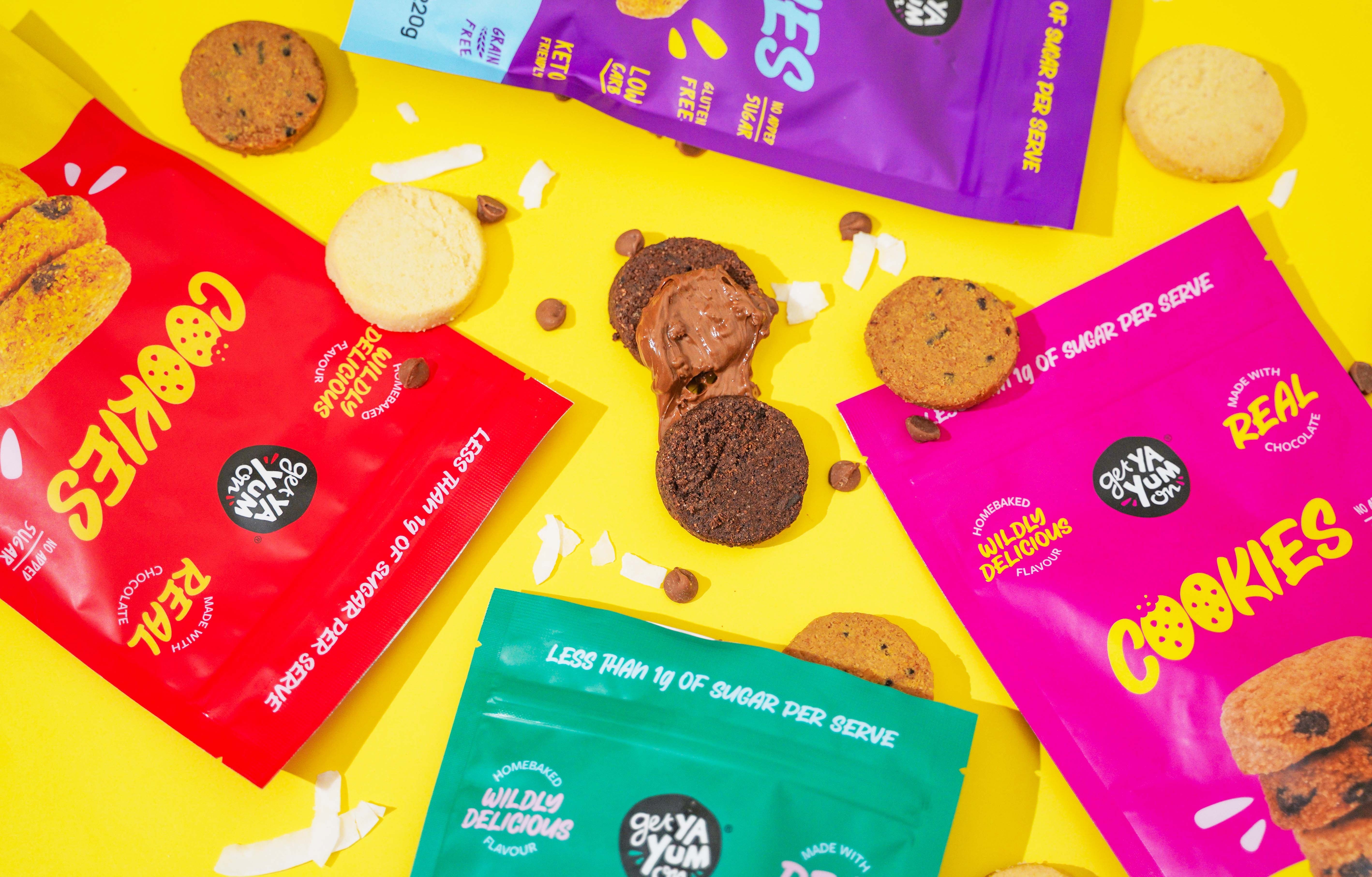 BIGGER Cookies Salted Caramel Choc Chip (NEW! Sharepack Size) 220g