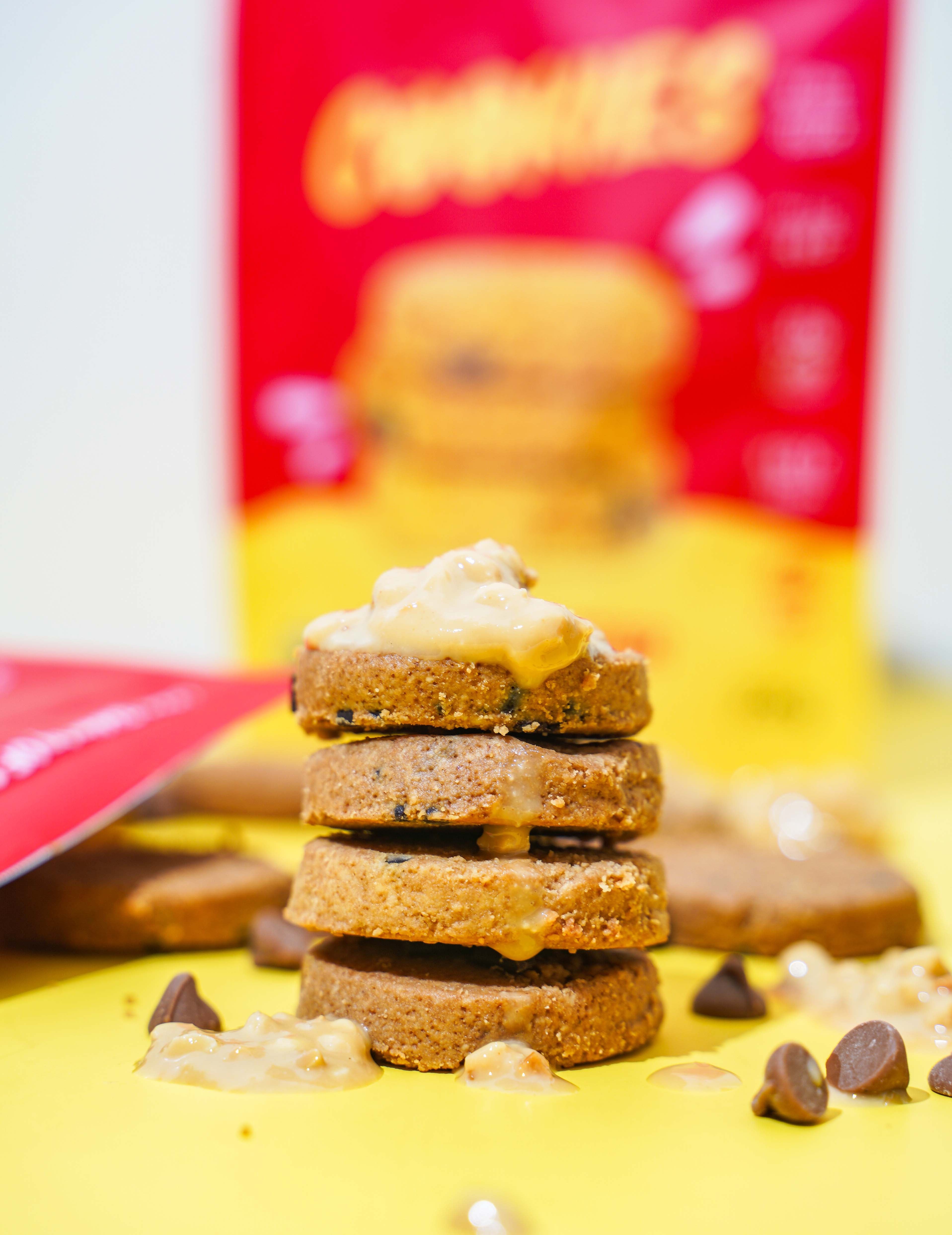 BIGGER Cookies Peanut Butter Choc Chip (NEW Sharepack Size!) 220g
