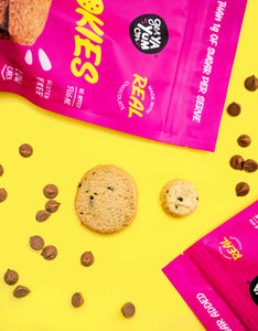 BIGGER Cookies Salted Caramel Choc Chip - 2 PACK SINGLE SERVE 40g x 10