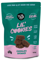 Load image into Gallery viewer, Lil&#39; Cookies Chocolate Brownie - SHAREPACK 150g
