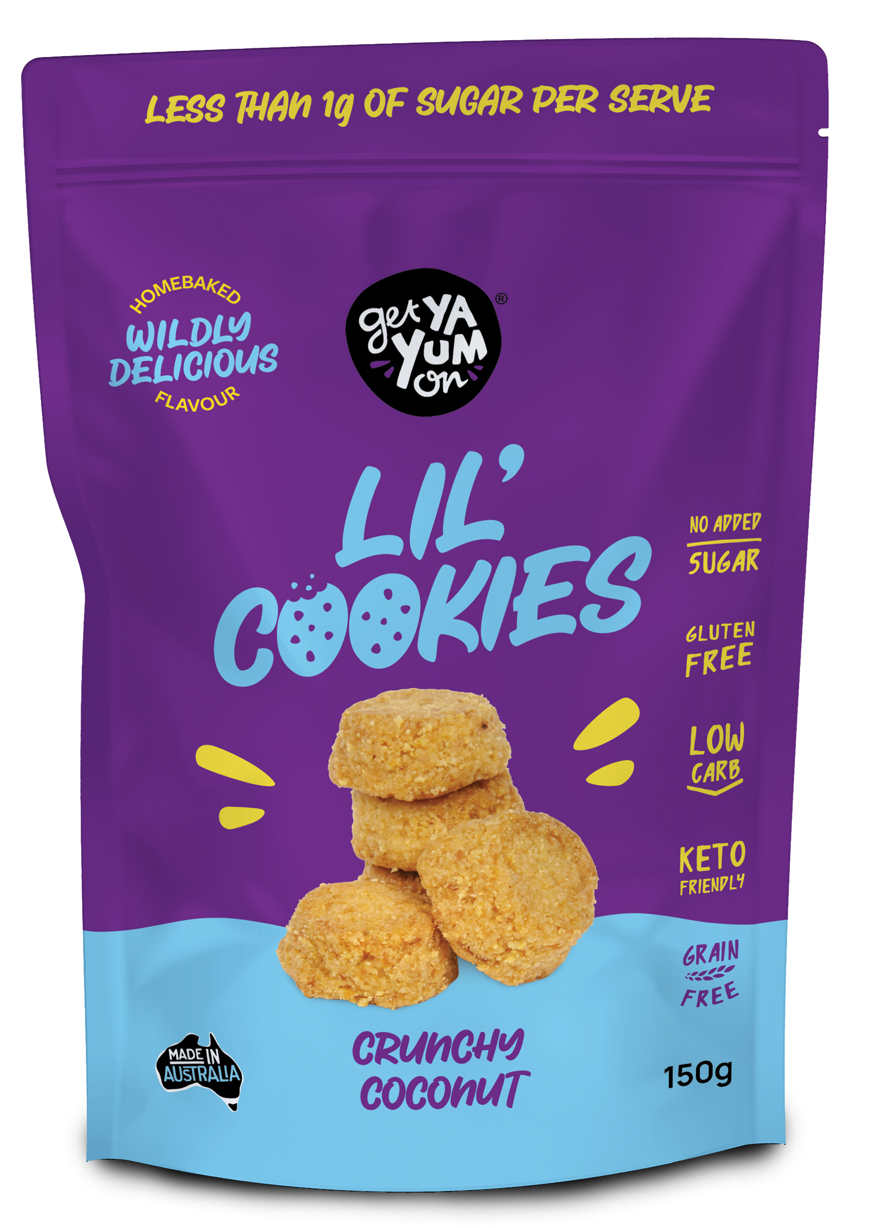 Lil' Cookies Crunchy Coconut - SHAREPACK 150g