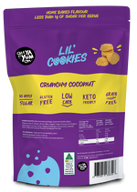 Load image into Gallery viewer, Lil&#39; Cookies Crunchy Coconut - SHAREPACK 150g
