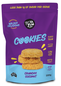 BIGGER Cookies Crunchy Coconut (NEW! sharepack size) 220g