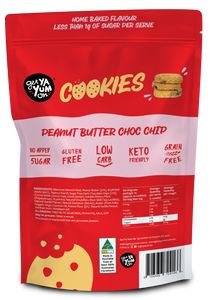BIGGER Cookies Peanut Butter Choc Chip (NEW Sharepack Size!) 220g