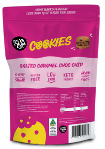 BIGGER Cookies Salted Caramel Choc Chip (NEW! Sharepack Size) 220g