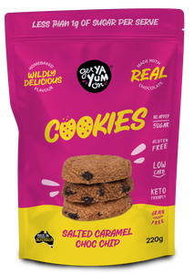 BIGGER Cookies Salted Caramel Choc Chip (NEW! Sharepack Size) 220g