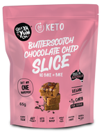 Load image into Gallery viewer, Butterscotch Chocolate Chip Slice 65g
