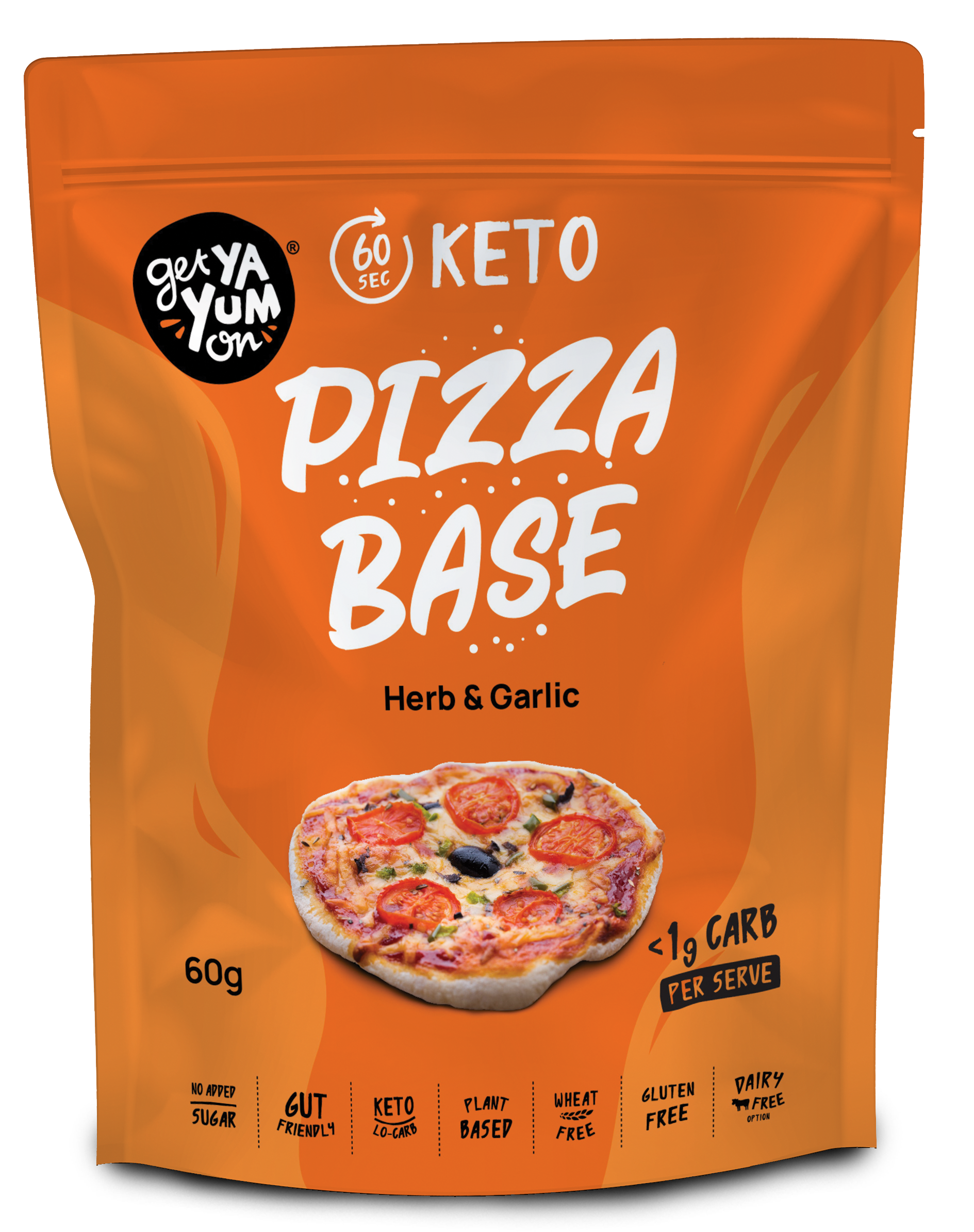 Pizza Base - Herb & Garlic 60g