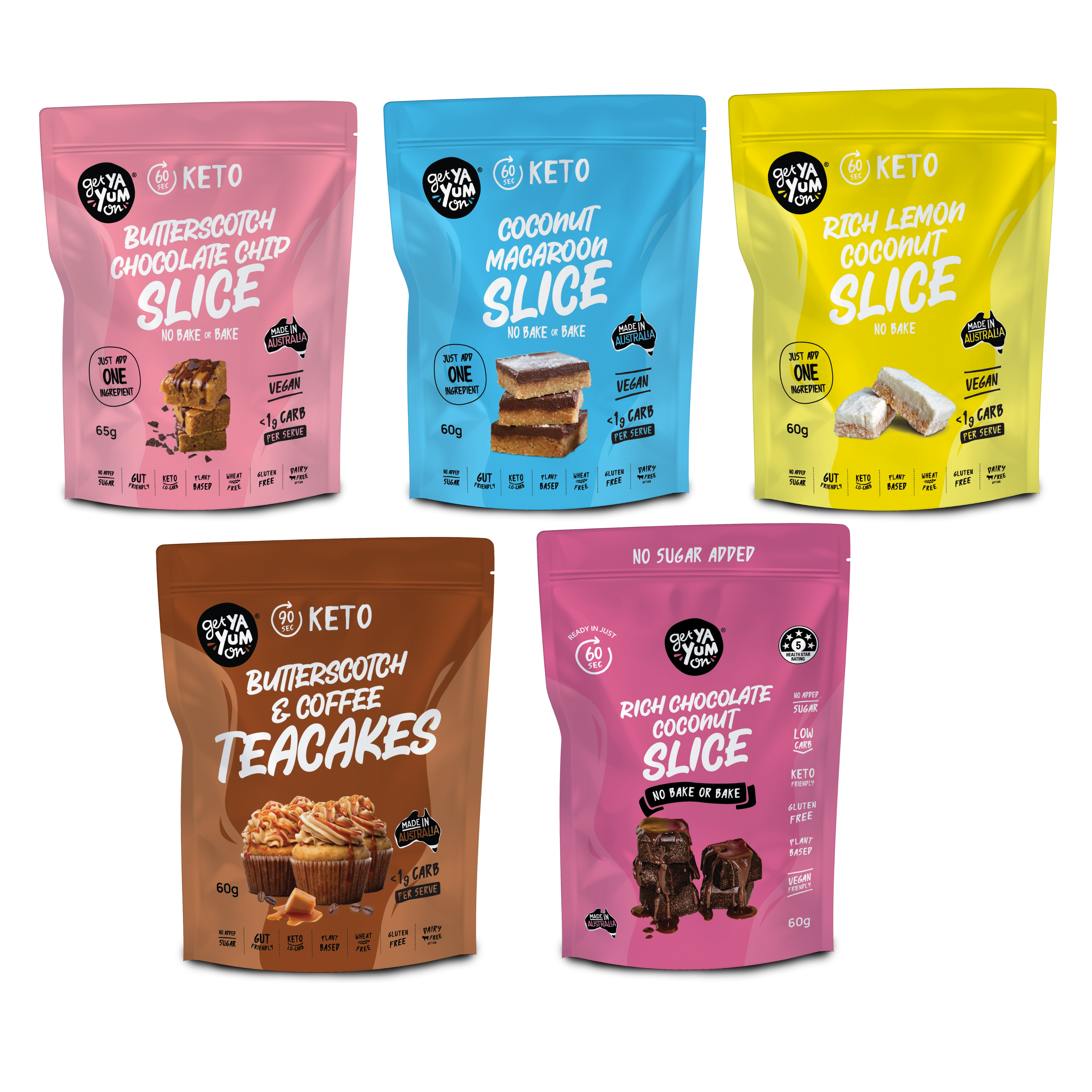 Sweet Sampler Bundle 305g (5 mixed PACK)