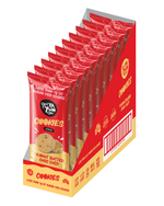 Load image into Gallery viewer, BIGGER Cookies Peanut Butter Choc Chips - 2 PACK SINGLE SERVE 40g x 10
