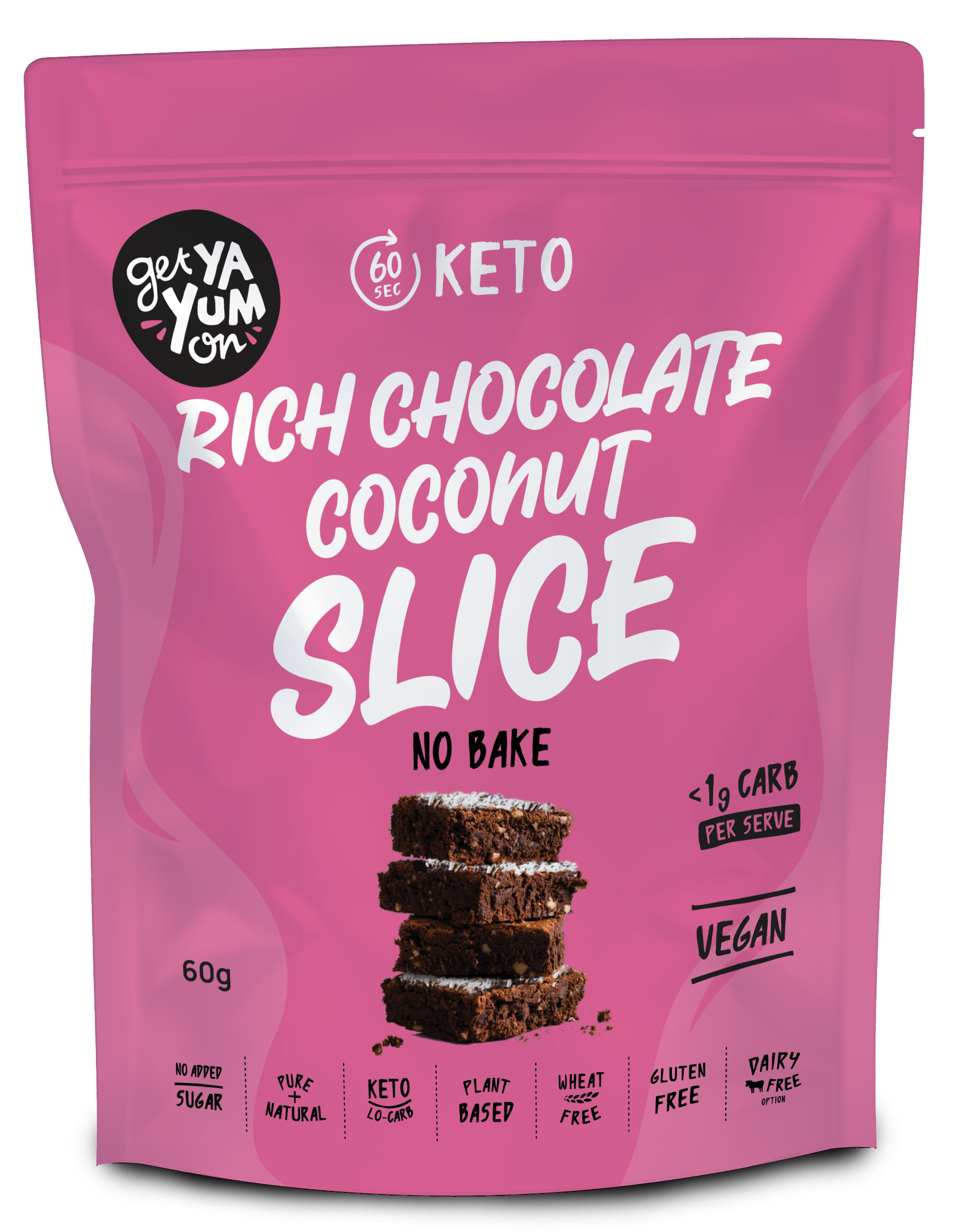 Rich Chocolate Coconut Slice 1.2 KG CAFE BIG BAG - NEW!