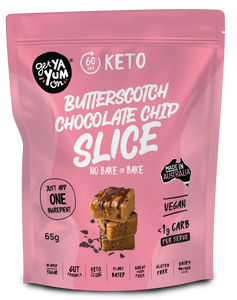 Butterscotch Chocolate Chip Slice 65g (5 PACK)