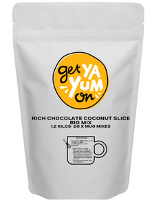 Rich Chocolate Coconut Slice 1.2 KG CAFE BIG BAG - NEW!